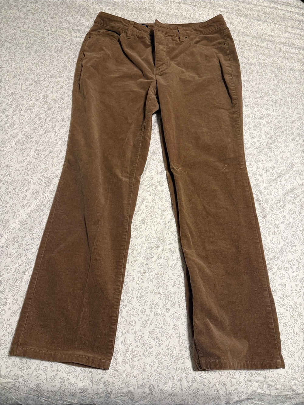 Charter Club Women’s Classic Brown Corduroy Pants
